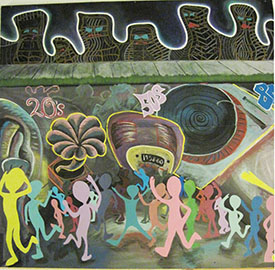 Mural by Akia Bell & Garrett Weslock